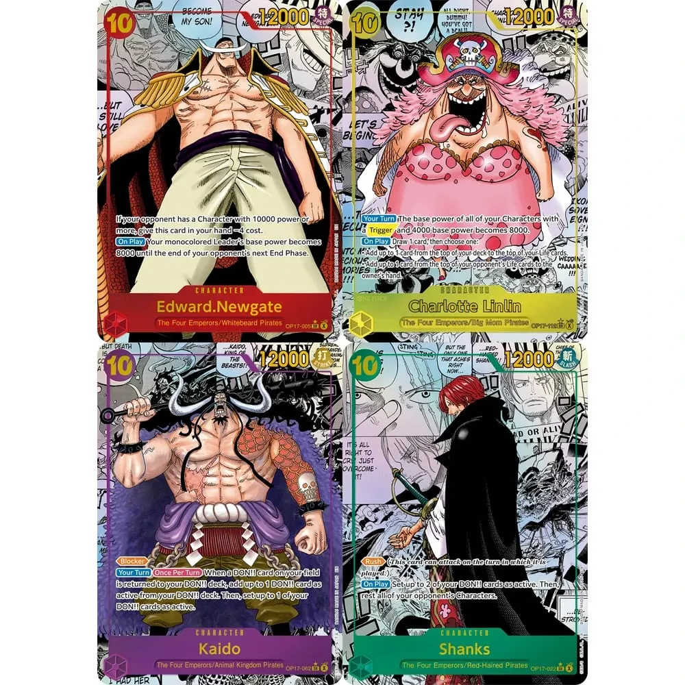 Cartões de coleção Monkey D. Luffy EB04-061 OPCG EN Brilhando Criatividade Raro Holográfico Em Relevo Cartão De Folha Texturizada