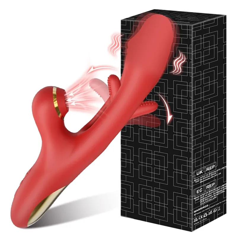 女用陰蒂拍打震動器陰蒂吸盤刺激器強力性玩具女用兔子吸吮震動器
