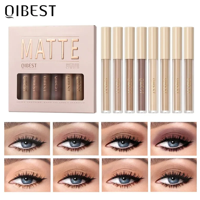 Liquid Eyeshadow Cream Smooth Eye Makeup Long Lasting Waterproof Eyeshadow Stick Blush Dual Purpose Contour Cosmetic Kits — image 2