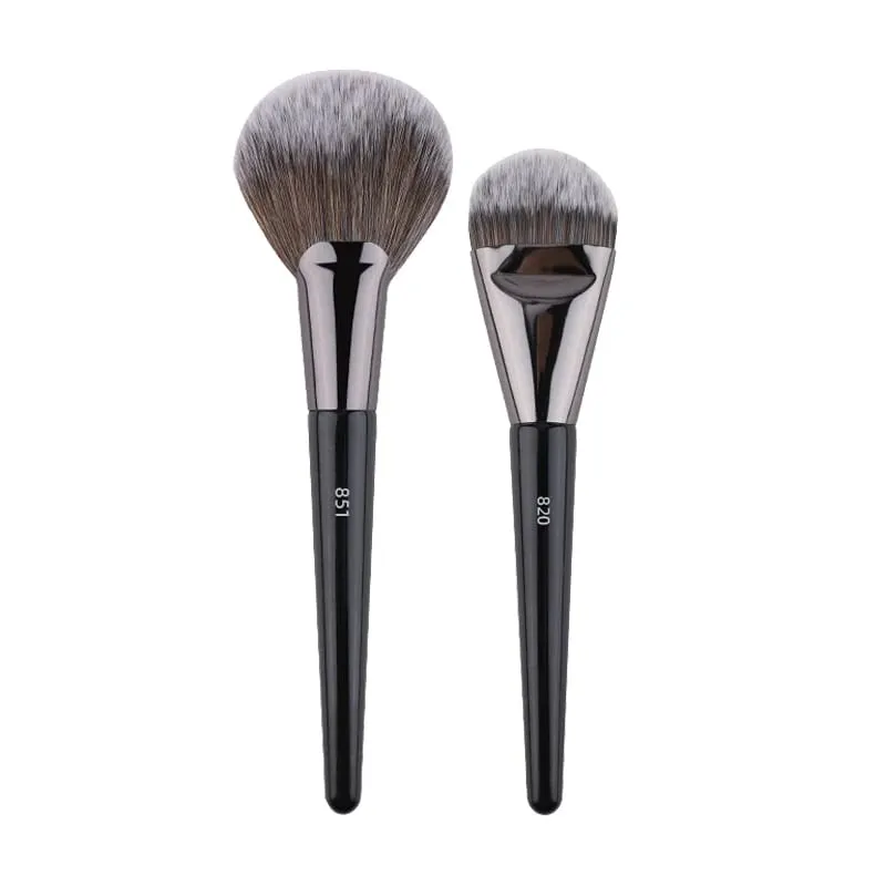 2 件式粉底化妝刷液體粉底底妝刷斜角平面細節臉部必備美容工具 854 820