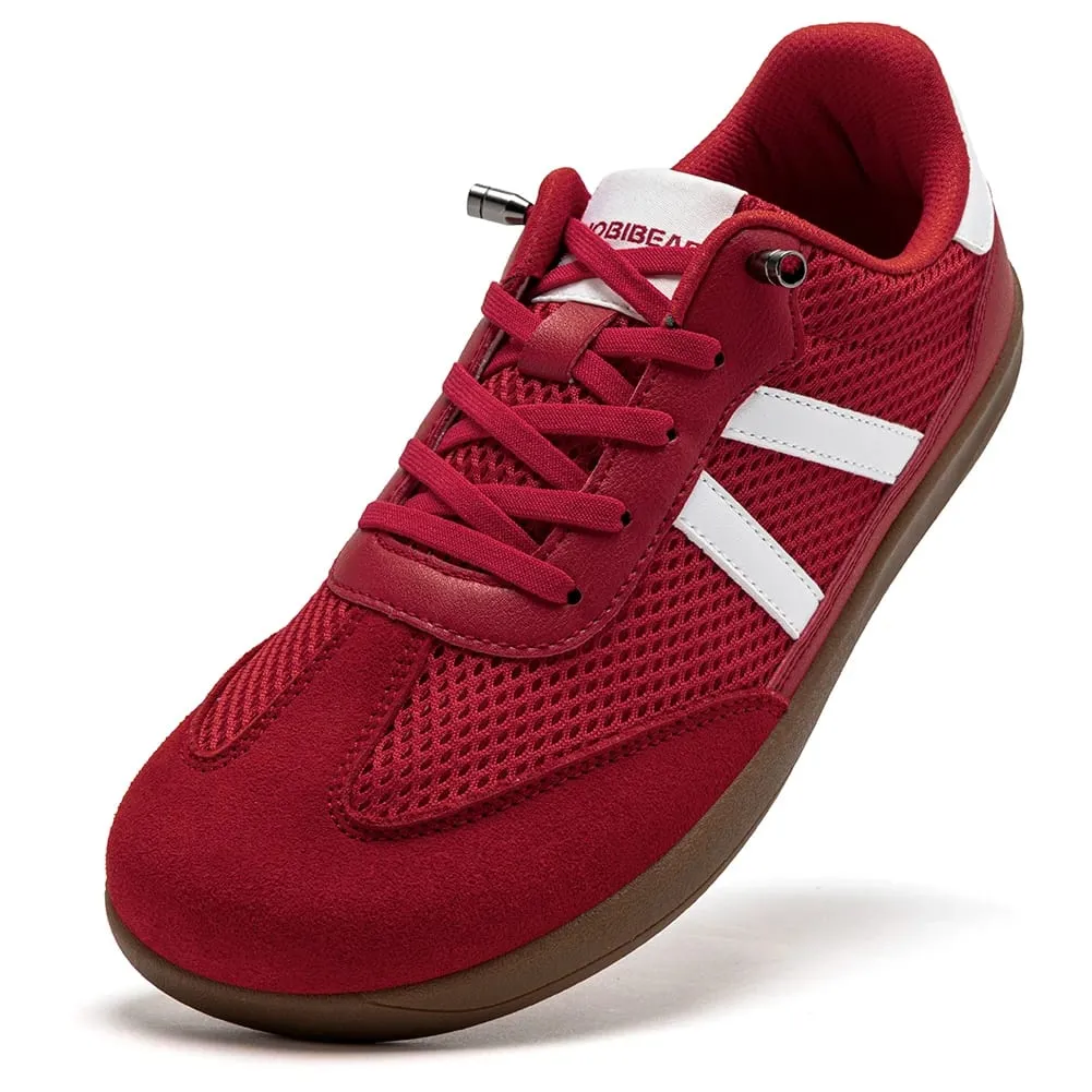 Chaussures en maille large largeur pour hommes et femmes, baskets réglables à enfiler, chaussures de marche rétro décontractées pour unisexes