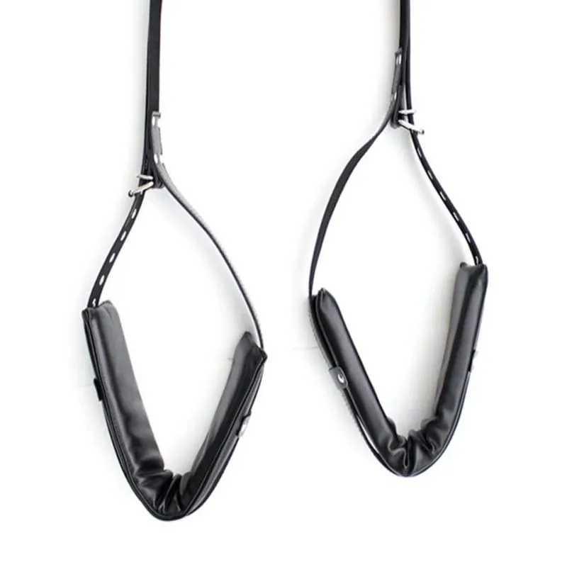 Bondage Gear Adjustable Handcuffs Ankle Cuffs Open Leg Restraint Fetish Sex Toys For Woman Couples Adult Games No Vibator