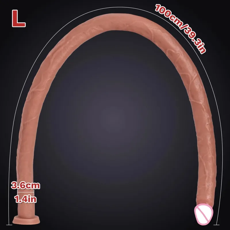Vibrador realista extra longo, estimulação do ponto g, toque profundo, pênis, vagina, anal, pau, brinquedos sexuais adultos para mulheres, homens, plugue anal