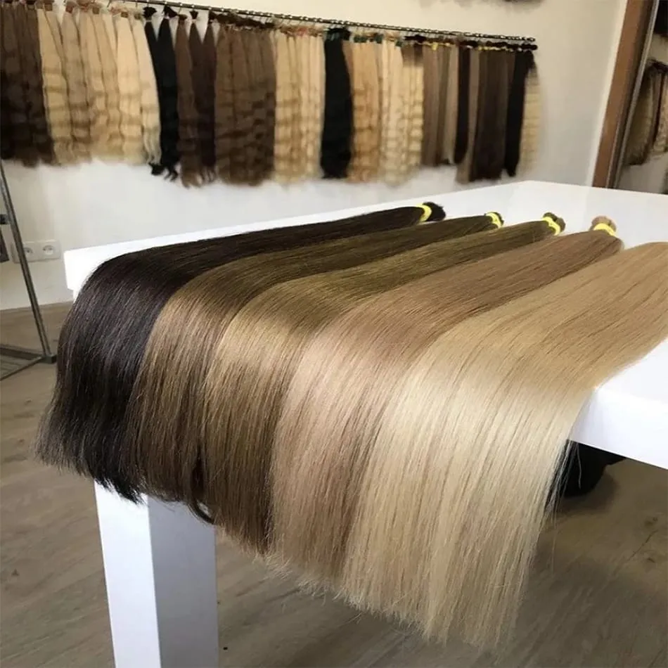 No Weft Virgin Bulk Human Hair Human Hair For Braiding 100% Unprocessed Human Hair Bulk Extensions Brazilian Natural Boho Braids
