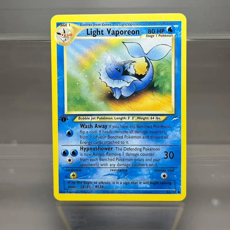Neo destino charizard ptcg cartão de coleção única 1ª edição 1996 tyranitar gengar cartão pkm cartões proxy brinquedos presentes