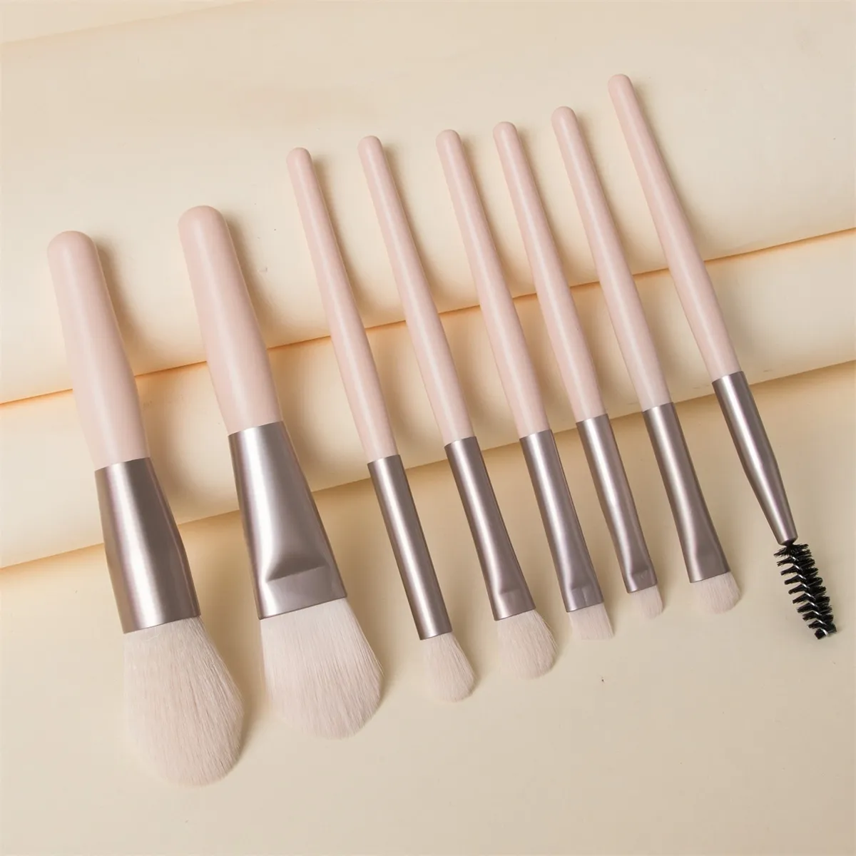 Conjunto de pincéis de maquiagem macios e macios para cosméticos, base, blush, pó, sombra, kabuki, mistura, pincel de maquiagem, ferramenta de beleza