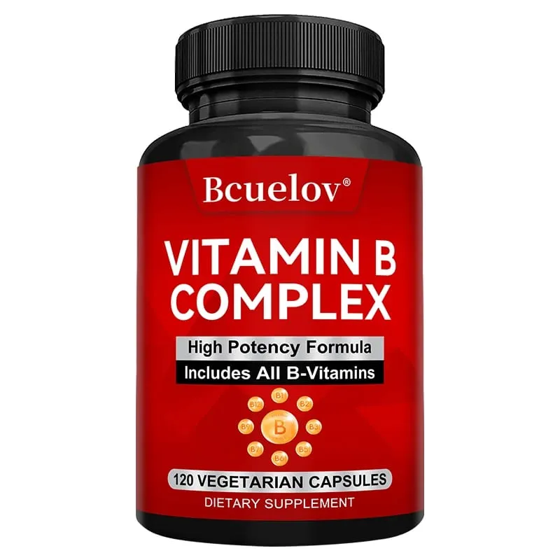 B 群維生素 - 所有 B 群維生素，包括 B12 B1 B2 B3 B5 B6 B7 B9 葉酸 - 支持健康的能量代謝