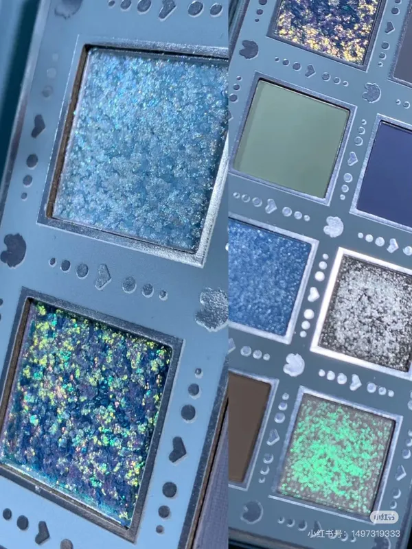 Anthemy10 cor shimmer fosco sombra camaleão diamantes perolados brilhar brilhantemente sombra maquiagem paleta cosméticos