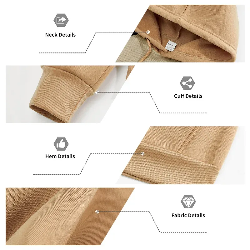 Autumn Winter Men Color Block Raglan Hoodie Textured Chest Panel Drawstring Kangaroo Pocket Loose Casual Streetwear Sweatshirt