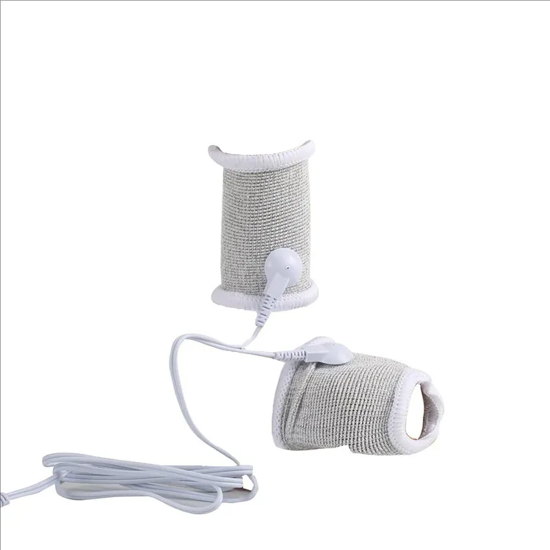 Male Electro Shock Penis Ring Electric Stimulation Massage Cock Ring Delay Time Ring Medical Themed Toys Sex Product Accessories