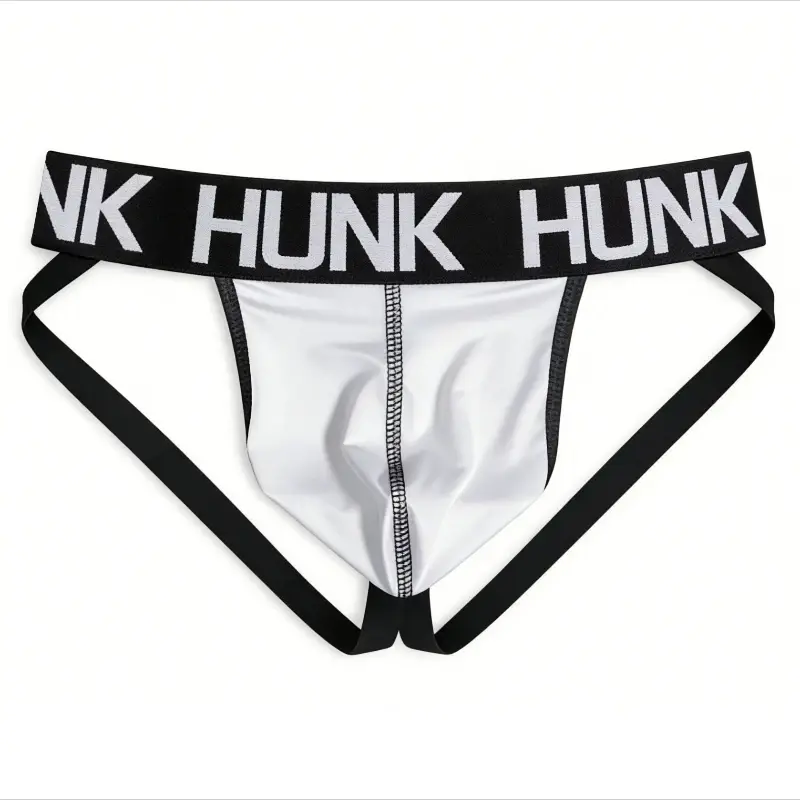 男款 HUNK 運動下體性能運動丁字褲吸濕排汗透氣低腰訓練內衣露背丁字褲