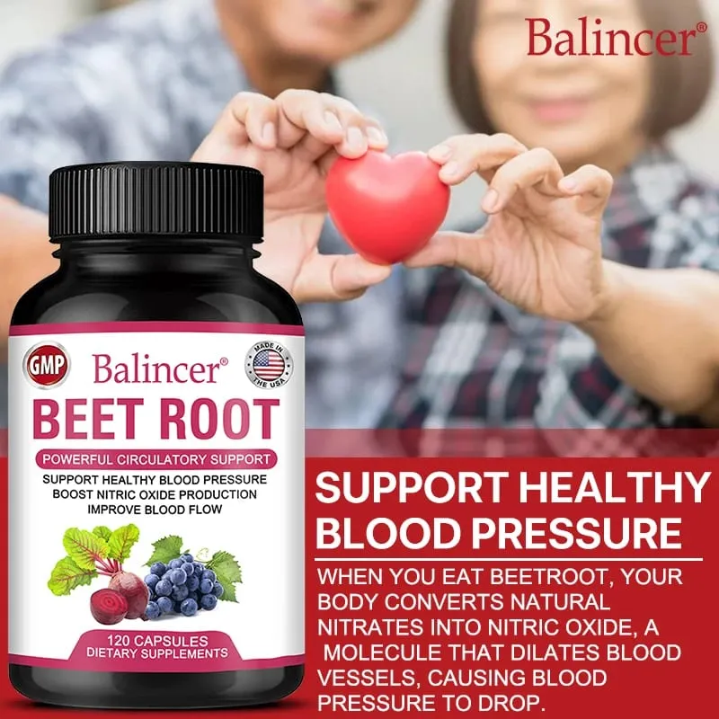 Beetroot - Supports heart and blood vessel health supports blood pressure and cholesterol levels antioxidant