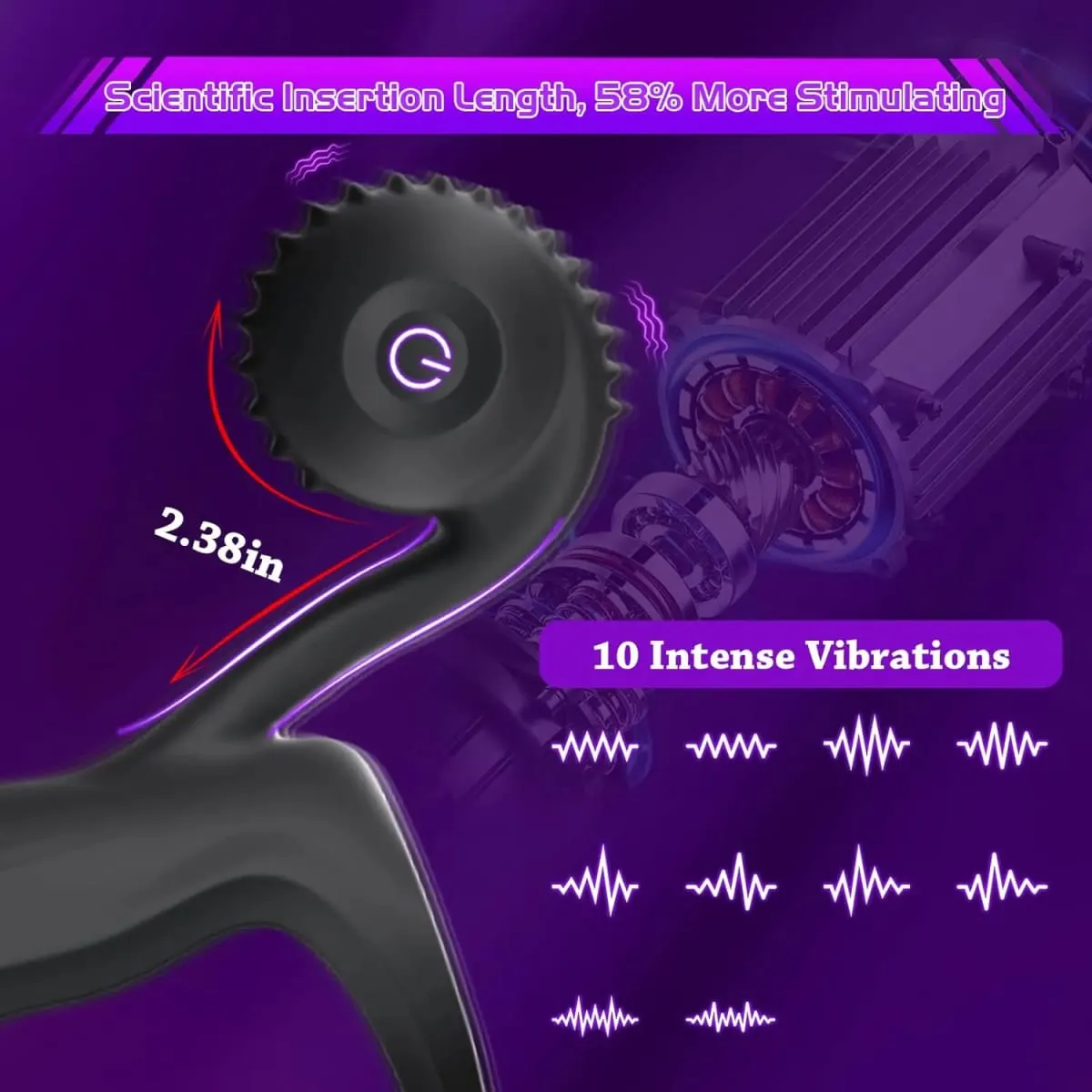 Caracol vibe clitoral estimulador anal orgasmo prazer vibratório pau pênis anel manga vibrador casais ereção brinquedos sexuais para homens