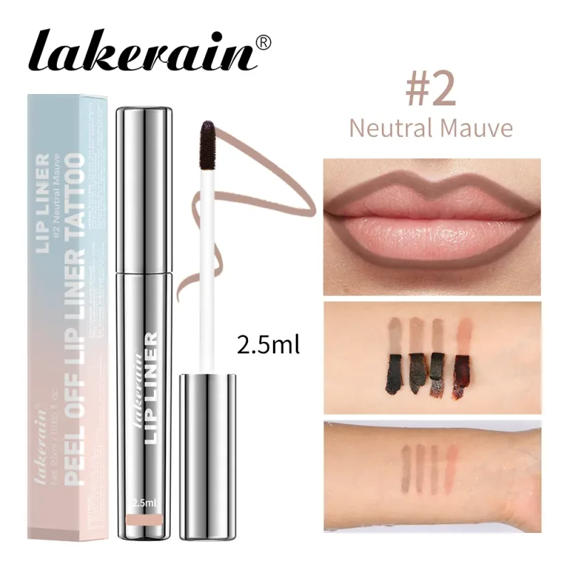 Highly Pigmented Lip Liner Tattoo Matte Peel Off Enhance Lip Liner Lasting Lip Stain Waterproof Transfer-proof Lipstick 4colors — image 8