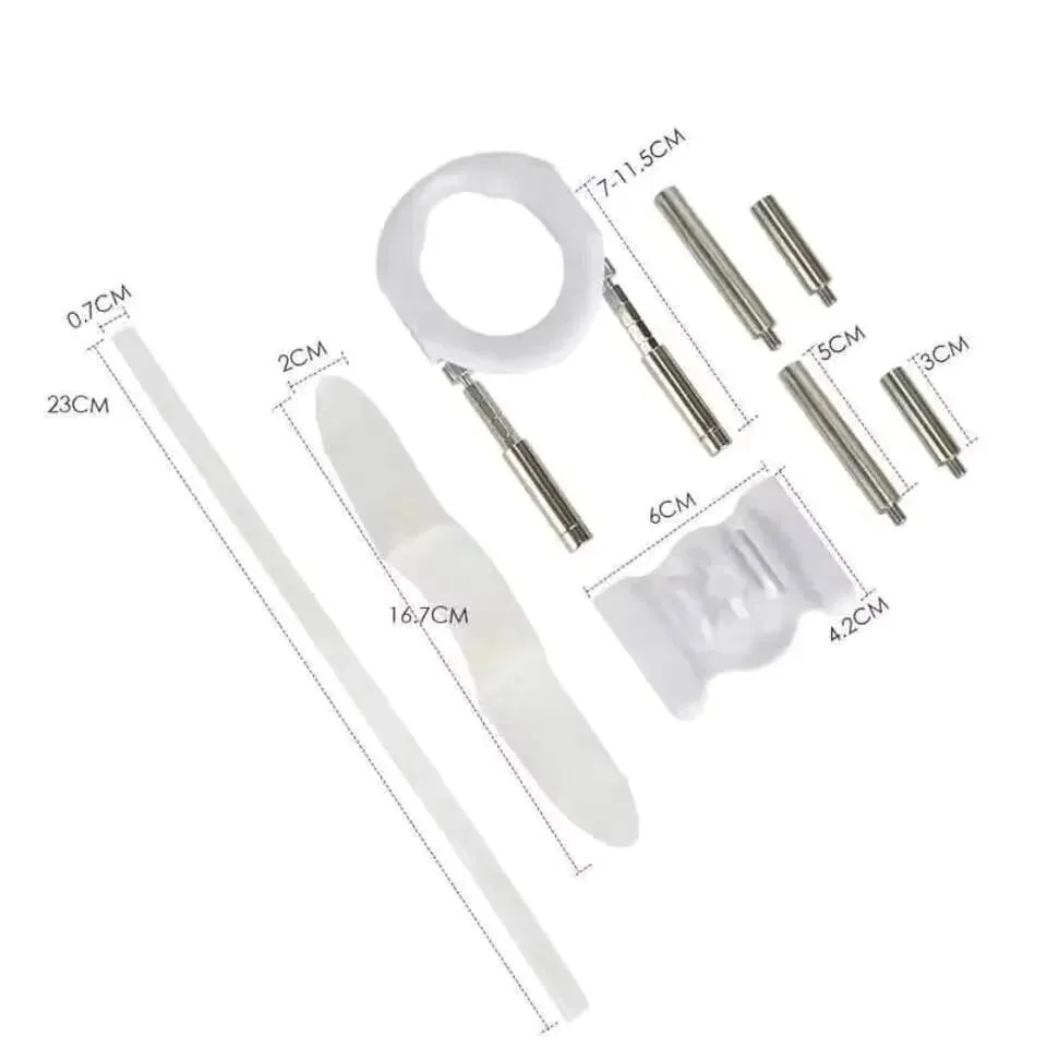 Extensor de pênis para crescimento masculino, sistema de ampliação, braçadeira elástica, dispositivo de tração, trem esportivo portátil — image 6