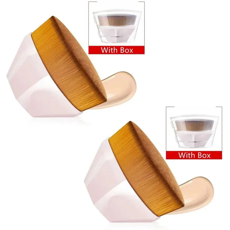 1/2pcs New Magic Makeup Brush Beauty Powder Face Blush Brushes Portable Professional Foundation Brush Large Cosmetics Soft Base
