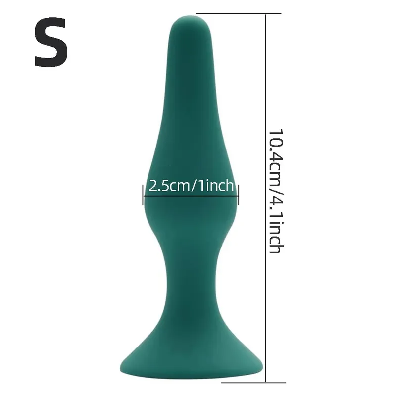 Plugue anal de silicone para iniciantes, plugue anal para homens e mulheres, massageador de próstata para gays, mini bala anal, masturbador, brinquedo sexual para homens