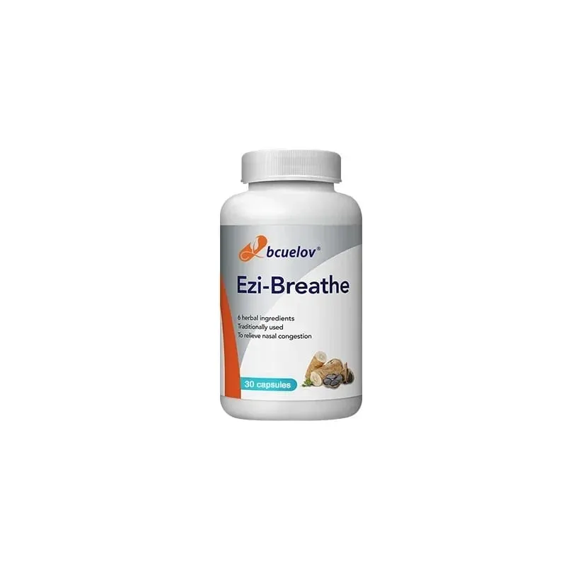 Relieves Nasal Congestion Capsules Improve Respiratory Health Help Clears Airways Natural Supplement