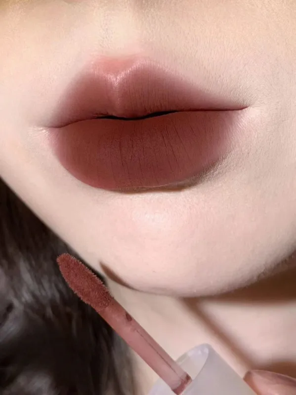 Cappuvini batom líquido fosco de baixa saturação, cinza, rosa, à prova d'água, antiaderente, sem desbotamento, tonalidade labial, cosméticos de maquiagem coreana