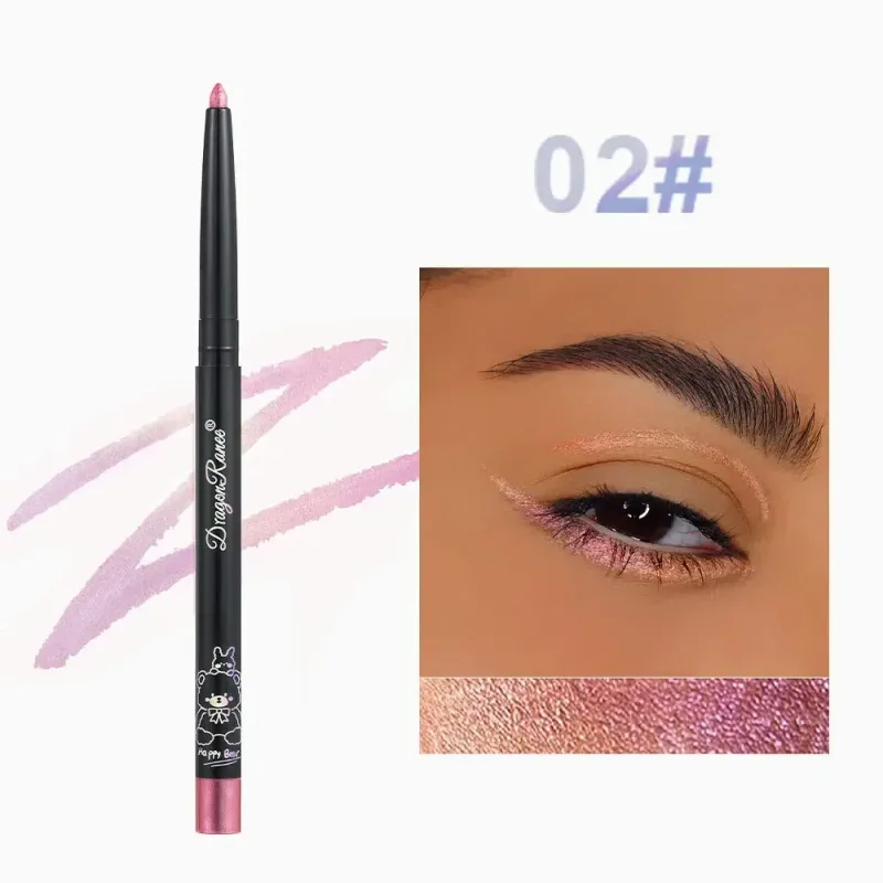 Chameleon Eyeliner Gel Pen Waterproof Chameleon Eyeshadow Pencil Long Wear MultiChrome Eyeliner Glitter Highlights Eye Makeup