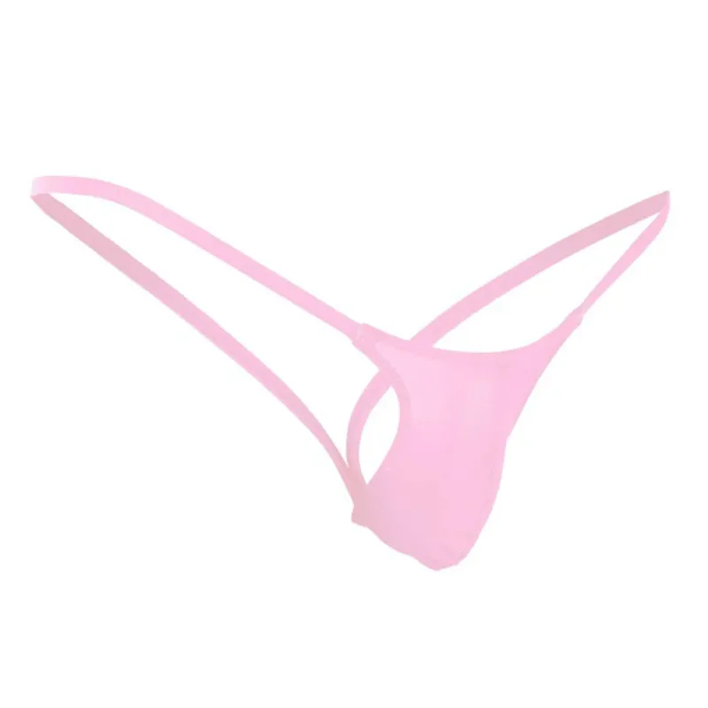 Ultra-fino gay homem tanga g-string sem costura jockstrap micro t-back roupa interior masculino corda biquíni roupa de banho bolsa underpant a50 — image 4