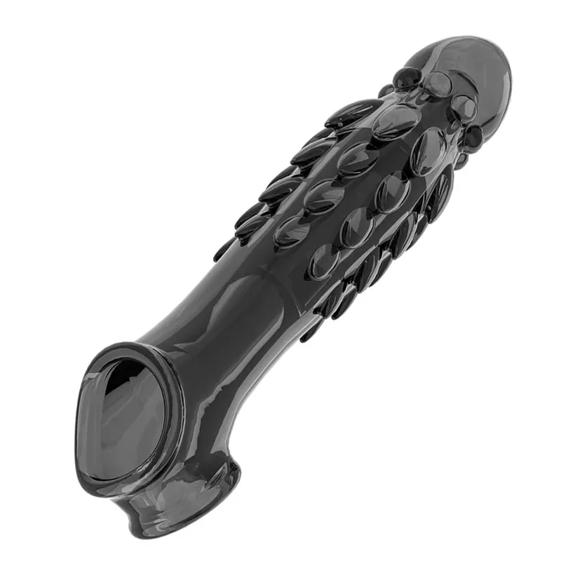 Reutilizável galo anel vibrador atraso preservativo pênis manga extensão estender vibrador adulto anal plug brinquedos sexuais para homens para mulheres brinquedos sexuais