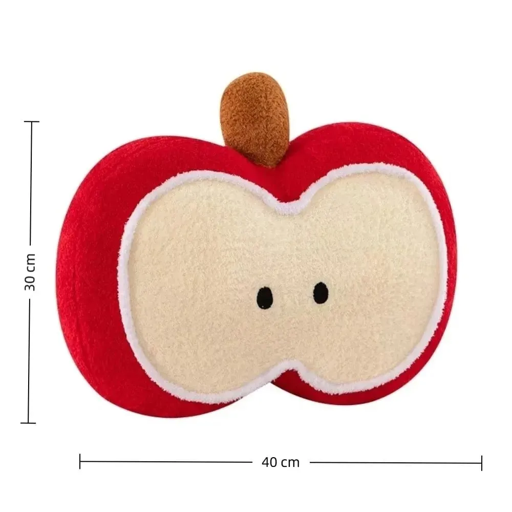 Criativo pelúcia fruta boneca travesseiro macio almofada de dormir almofada de assento de escritório para sala de estar sofá cama