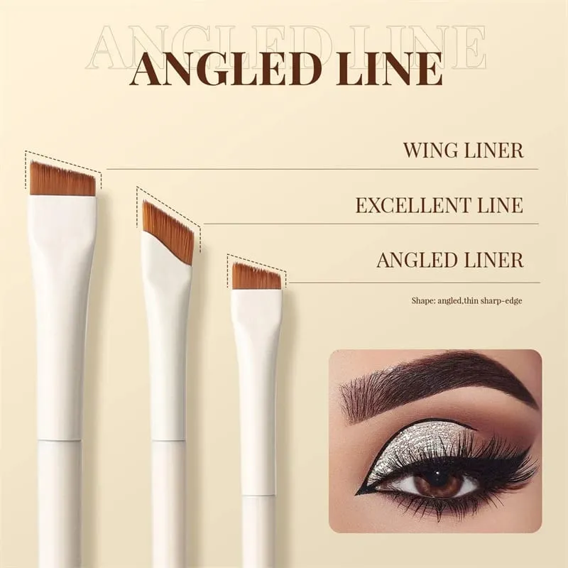 1/7/9 Makeup Brushes Set Upgrade Blade Eyeliner Brush Fine Oblique Head Eyebrow Brush Under The Eyes Place Precise Detail Brush