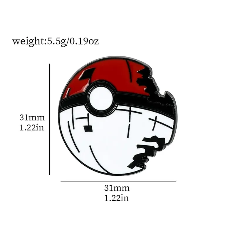 Gengar broches de desenhos animados, alfinetes de lapela esmaltados de anime para mochila, acessórios, coleção de fãs, broches, presentes