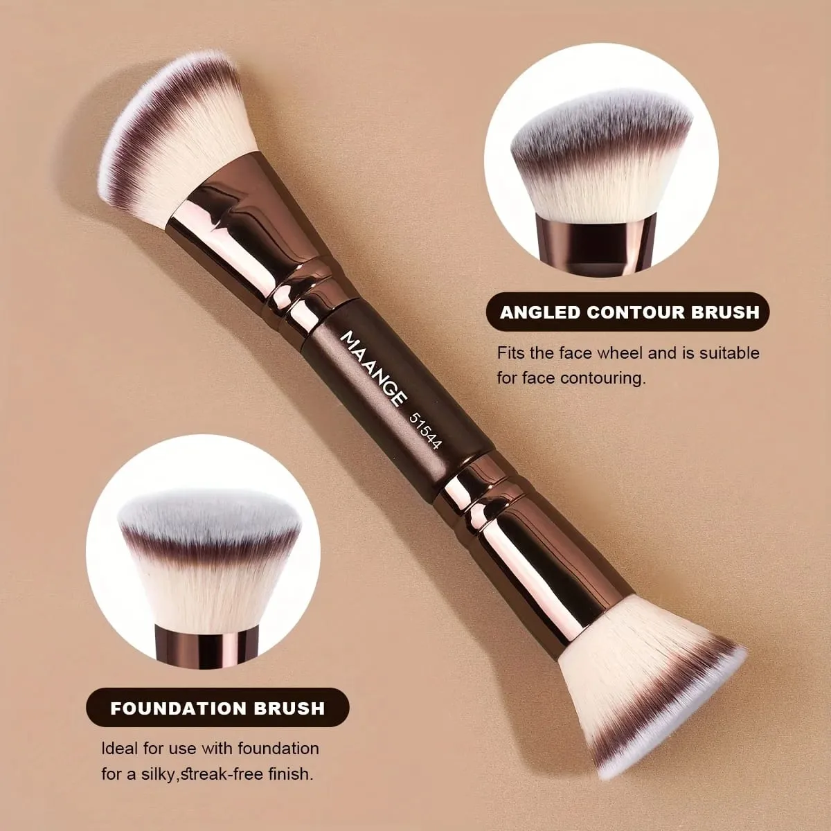 16 pçs conjunto de pincéis de rosto fundação blush corretivo sombra de olho pincéis multi-purpose conjunto de escova kabuki escova festival presente