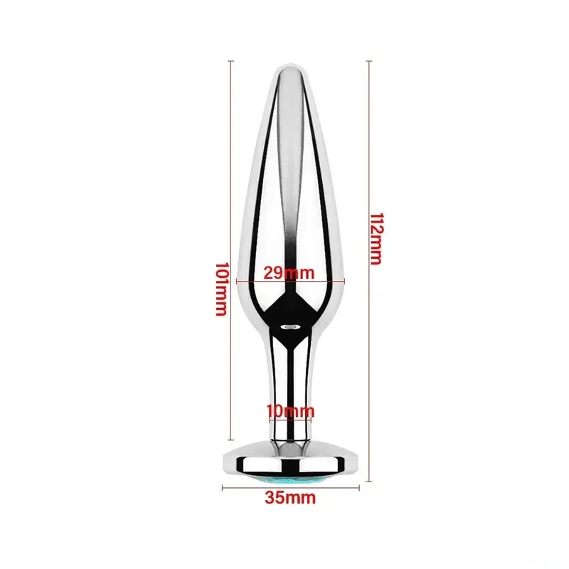 Metal Anal Beads Butt Plug Set Small Large Wearable Ass Analplug Jewelry Dilator Dildo Prosate Massager Sex Toy Man Women Shop — image 12