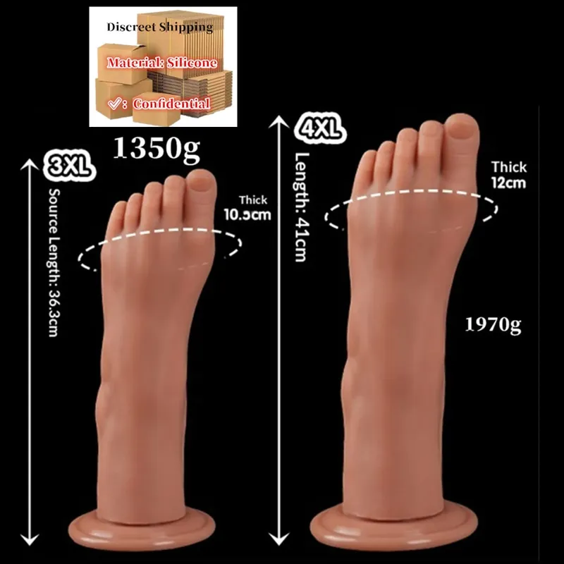 Pés estilo anal plug grande silicone bunda buttplug profundo masturbador vibrador dilatador estimulador anal vibrador adulto brinquedo sexual para mulher 성인용품