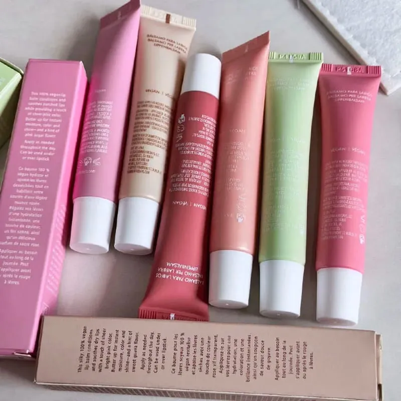 Hot Summer Limited Lip Balm Moisturize Mirror Lip Gloss Birthday Cake Strawberry Soft Serv Smell Lipstick Transparent Lip Makeup