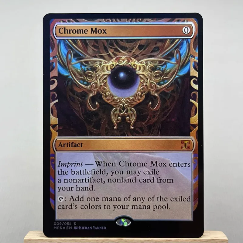 MPS FOIL2-01 TCG Cards for Home Play Proxy Sol Ring Mana Crypt Mox Opal the Mana Vault Chrome Mox Sword of