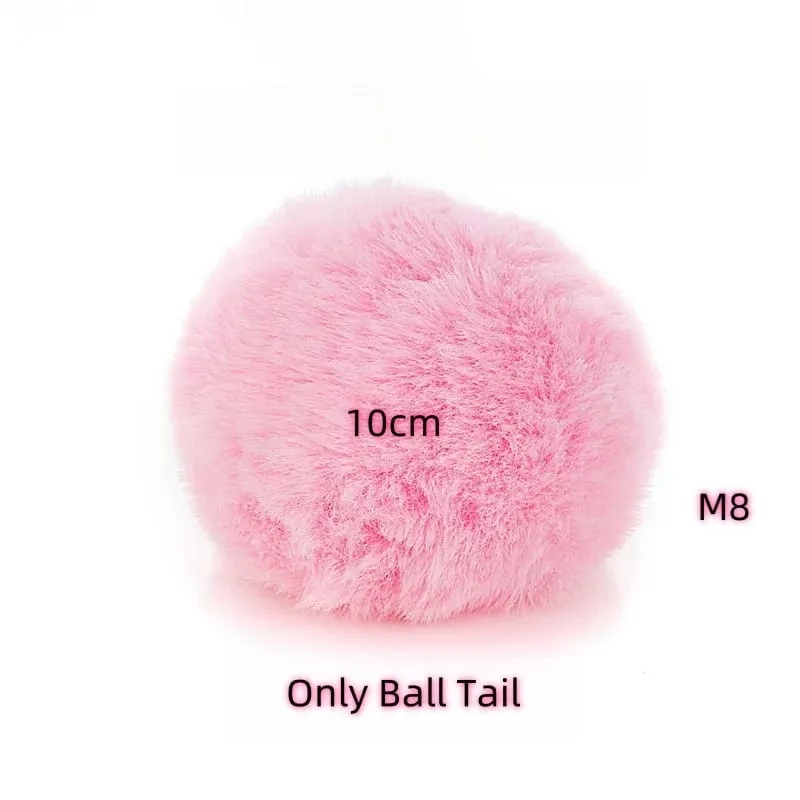 Pequeno silicone butt plug vibrador vaginal plug com destacável falso macio raposa coelho cauda para casal anal grânulo dilatador brinquedos sexuais