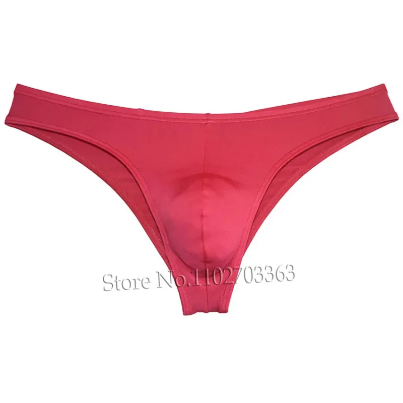 Cuecas de biquíni masculinas, cuecas triangulares, franzir as costas, micro cuecas elásticas brilhantes, verão, cintura baixa, praia, sexy, sedoso e suave — image 7