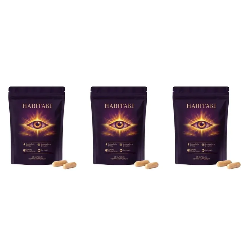 Cápsulas do terceiro olho Haritaki para equilíbrio digestivo e suporte regular do intestino com proteção antioxidante 60 cápsulas vegetais orgânicas — image 9
