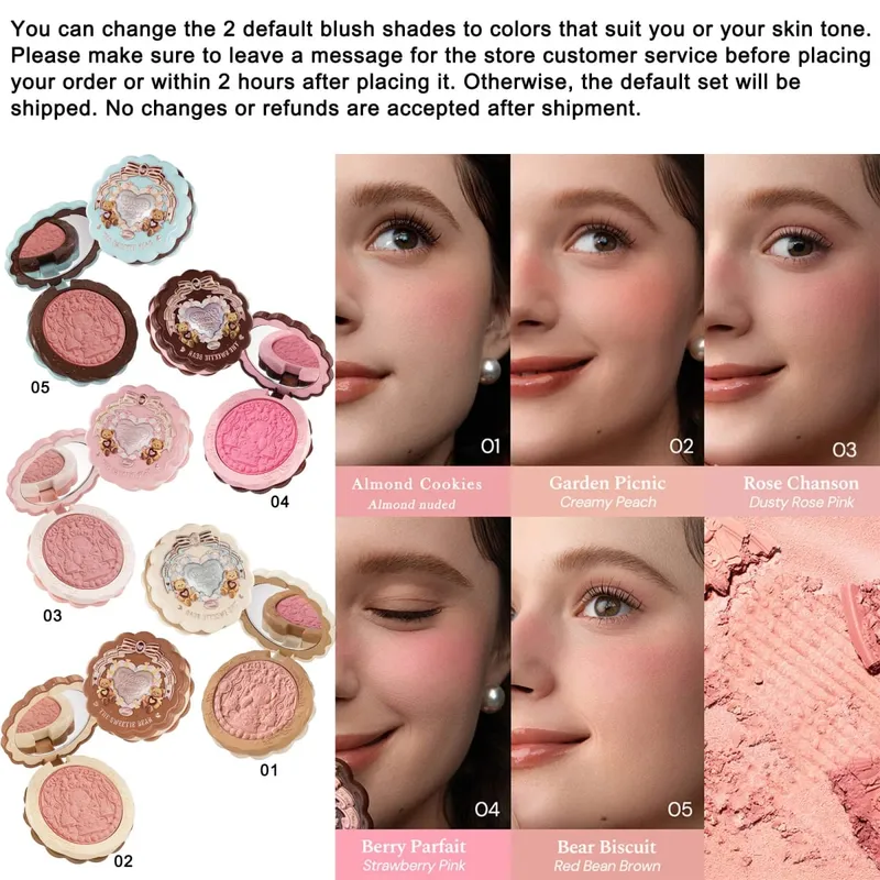 Coleção de maquiagem FlowerKnow Pop up Store - Conjunto de brilho labial pigmentado de longa duração para beleza aprimorada