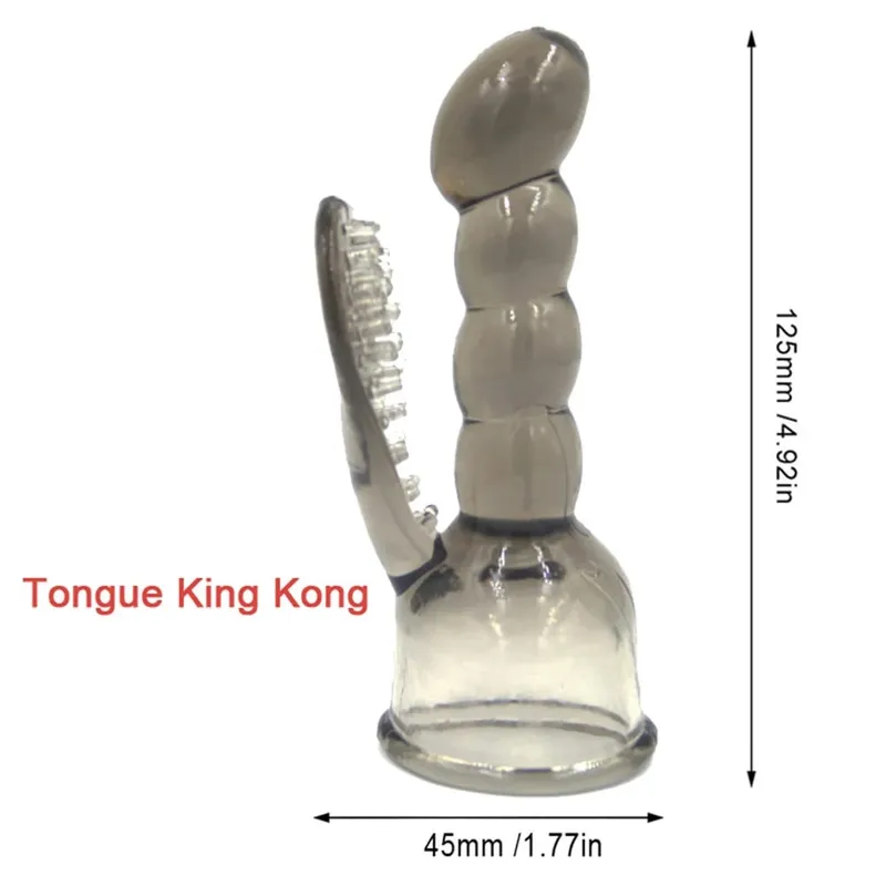 G-ponto estimular acessórios vibrador varinha mágica acessório silicone adulto brinquedos sexuais para mulheres av haste cabeça boné