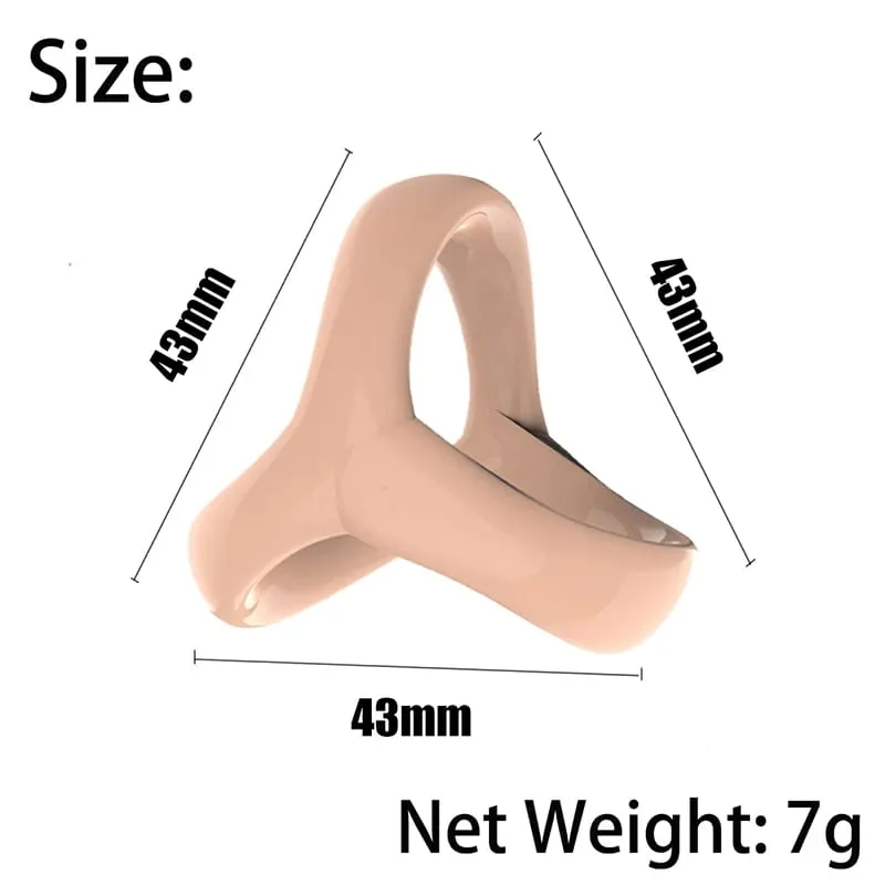 Anéis penianos reutilizáveis ​​de silicone, anel de bloqueio de sêmen, ereção mais forte, anel peniano, brinquedos sexuais sexy para homens, brinquedos adultos