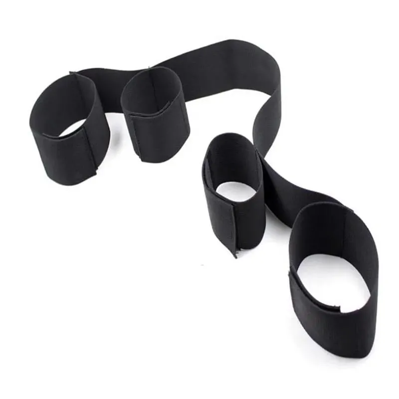 Engrenagem de bondage ajustável, algemas de tornozelo, contenção de perna aberta, brinquedos sexuais para mulheres, casais, jogos adultos, sem vibrador
