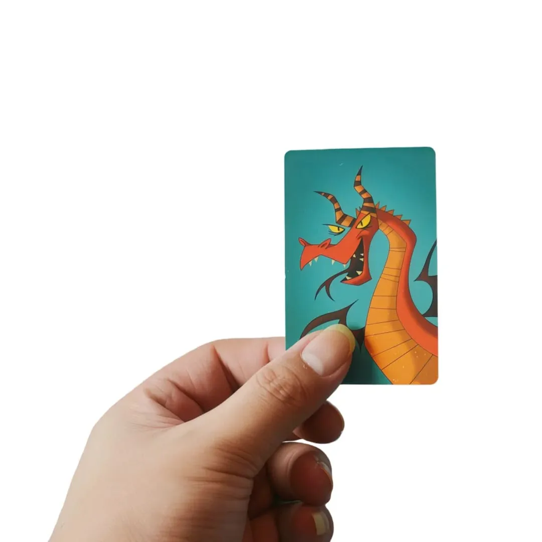 "Bela Adormecida" Versão russa Jogo de cartas de festa em ritmo acelerado adequado para famílias e adolescentes - Jogo de tabuleiro de mesa interativo Material de papel durável Ideal como presente de feriado (as cores podem variar ligeiramente) — image 2