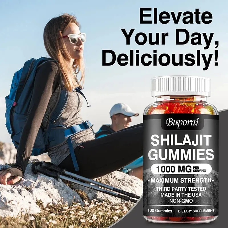 Gomas Shilajit - Nível de energia, memória e suporte ao foco, aliviam o estresse, saúde geral — image 6