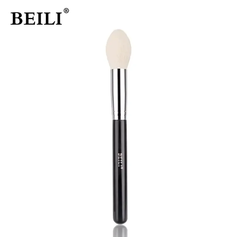 Pincel de pó profissional pincéis de maquiagem preto multifuncional fundação blush escultura bronzer escova compõem ferramentas