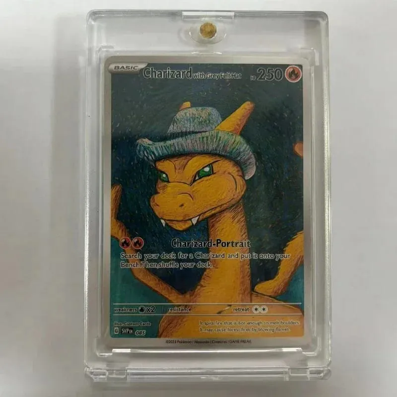 DIY Collection Card with Card Brick Trainer Museum Flash Cards Toys Hobbies Game Collection Cards