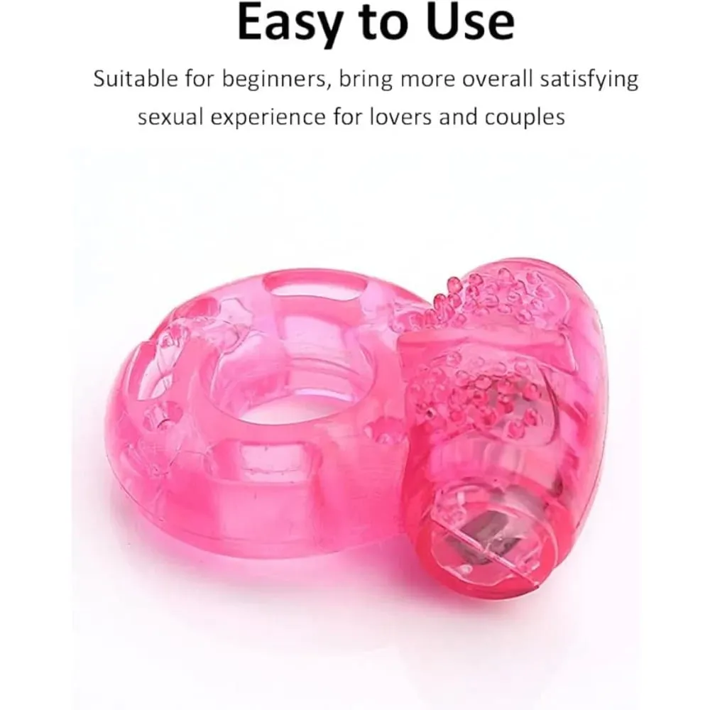 Anel peniano vibratório estimulador, pênis forte, anel peniano ereto, gaiola, treinamento de resistência, brinquedos sexuais para homens, casal — image 2