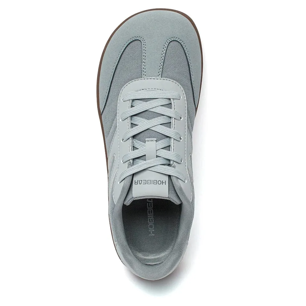 Tênis de dedo largo descalço unissex zero drop sapatos de lona minimalistas antiderrapantes com cadarço para caminhada