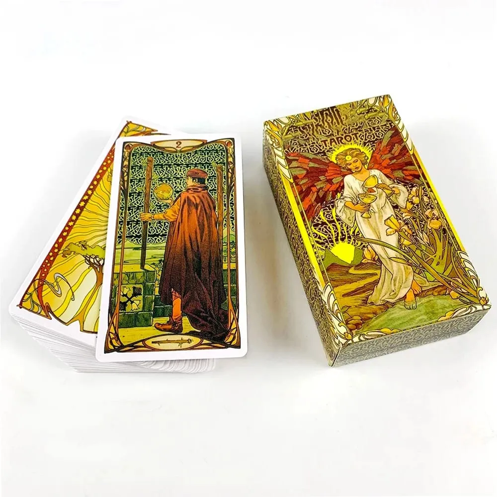 Hot-selling Tarot Deck 78pcs Cards Mystical Artwork Durable & Portable Perfect For Spiritual Guidance & Collectors