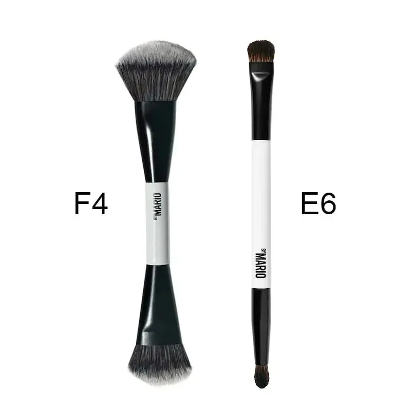 Kit de pincéis de cerdas macias para blush e iluminador, ferramentas cosméticas faciais impecáveis ​​e macias, F1 F2 F3 F4 Pro, pincéis de maquiagem para mistura facial