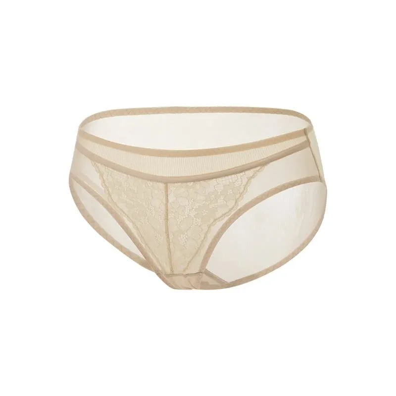 Birdtree forro de seda feminino elegante conjunto breve sutiã macio sem fio renda respirável bralette 2026 verão nova roupa interior a65325jf